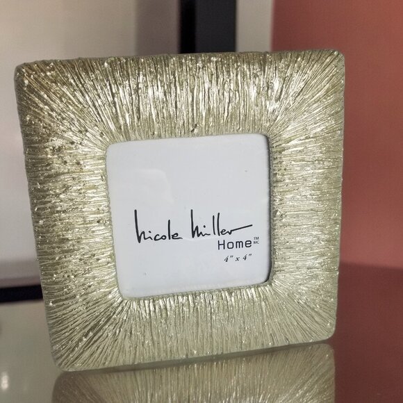 4 X 4 Silver Photo Frame Nicole Miller Home - Picture 15 of 16